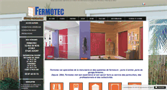 Desktop Screenshot of fermotec.fr