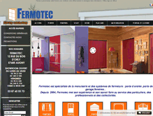 Tablet Screenshot of fermotec.fr